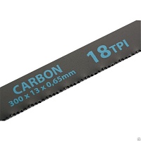 Полотна для ножовки по металлу, 300 мм, 18TPI, Carbon, 2 шт. GROSS GROSS