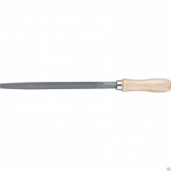 Напильник, 250 мм, трехгранный, деревянная ручка// СИБРТЕХ СИБРТЕХ