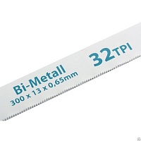 Полотна для ножовки по металлу, 300 мм, 32TPI, BiM, 2 шт. GROSS GROSS