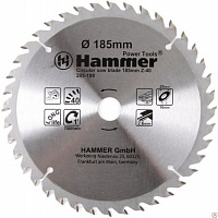 Диск пильный Hammer Flex 205-109 CSB WD 185мм*40*20/16мм по дереву