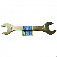 Ключ рожковый, 17 х 19 мм, желтый цинк СИБРТЕХ СИБРТЕХ