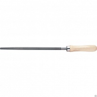Напильник, 150 мм, круглый, деревянная ручка// СИБРТЕХ СИБРТЕХ