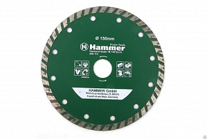 Диск алмазный Hammer Flex 206-113 DB TB 150x22мм турбо