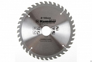 Диск пильный Hammer Flex 205-110 CSB WD 185мм*40*30/20мм по дереву