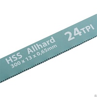 Полотна для ножовки по металлу, 300 мм, 24TPI, HSS, 2 шт. GROSS GROSS