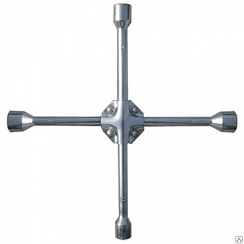 Ключ-крест баллонный, 17 х 19 х 21 х 22 мм, усиленный, толщина 16 мм MATRIX