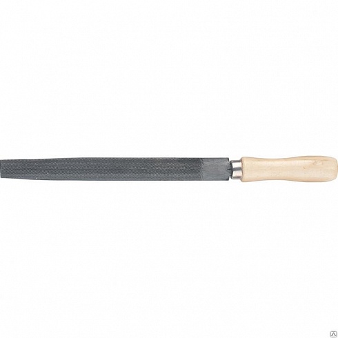 Напильник, 250 мм, полукруглый, деревянная ручка// СИБРТЕХ СИБРТЕХ